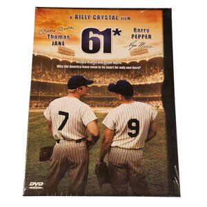 Billy Crystal 61 DVD 2001 Roger Maris Mickey Mantle Biographical Drama New NOS